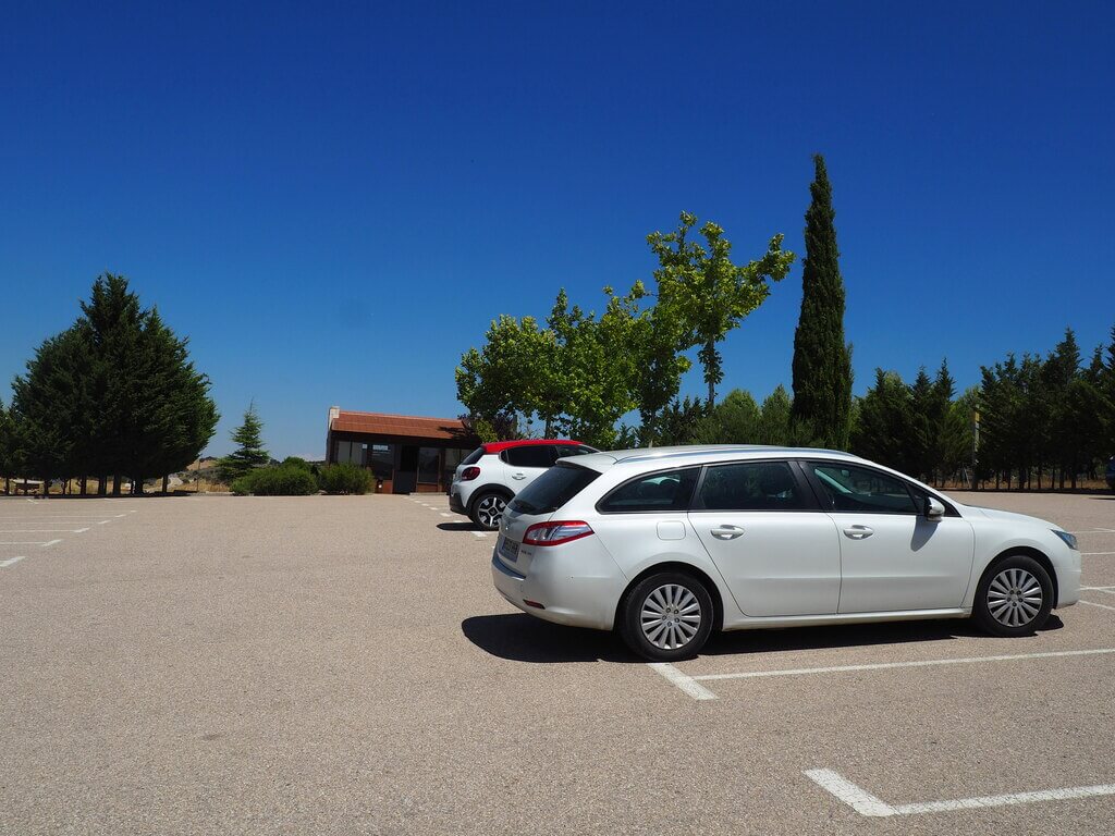 Parking del Parque arqueológico de Segóbriga