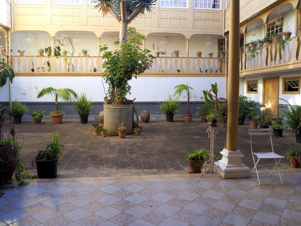 Patio interior de una casa señorial de La Orotava