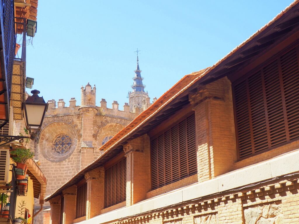 Parte trasera de la Catedral de Toledo