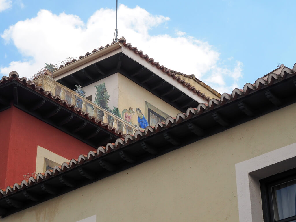 Terraza del centro de mayores Gloria Fuertes