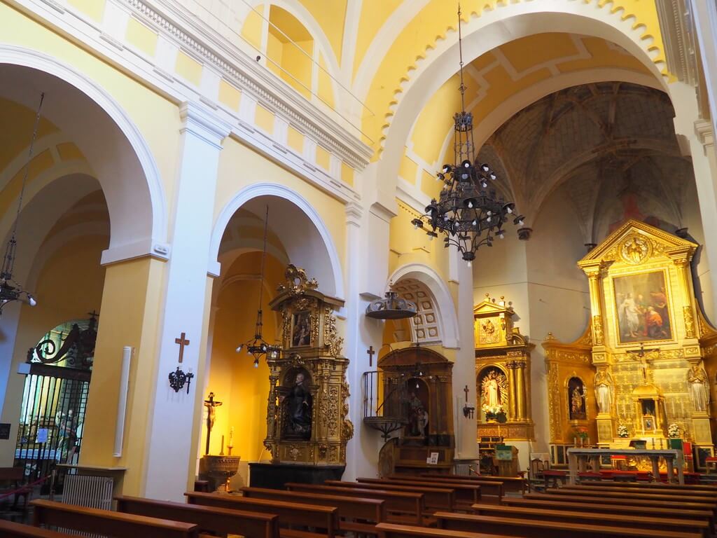 Interior de la Iglesia de Santo Tomé