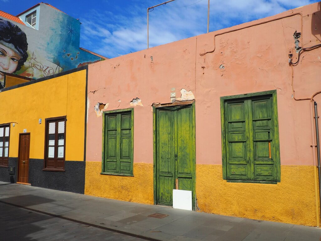 Casas de colores del barrio de La Ranilla