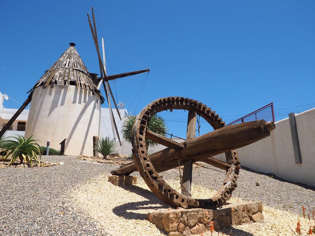 Molino restaurado de Carboneras