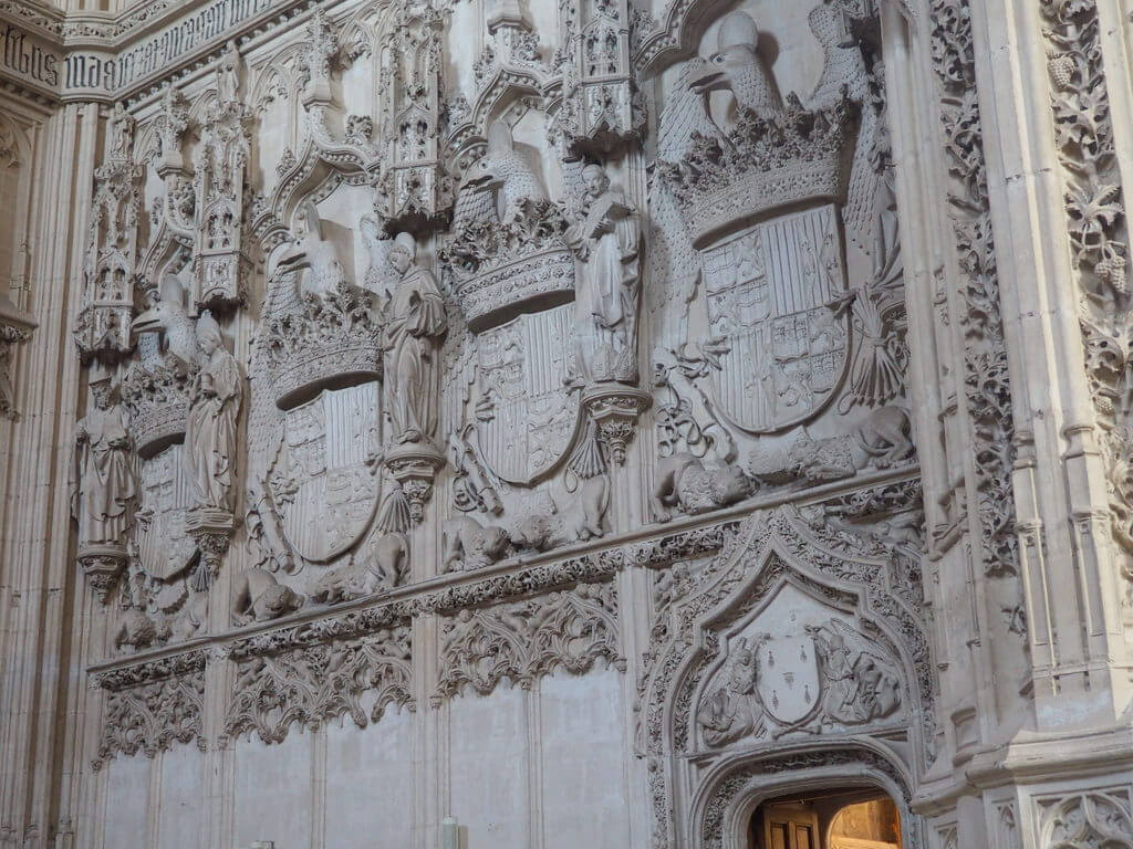 Detalle de los escudos