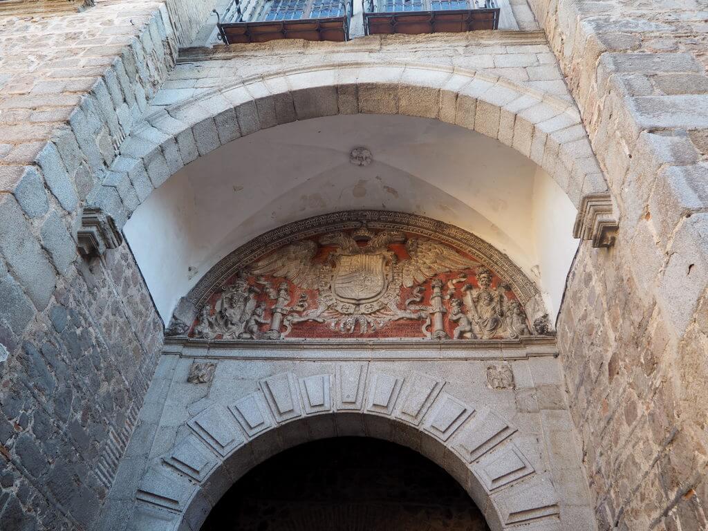 Detalle de la Puerta de Bisagra