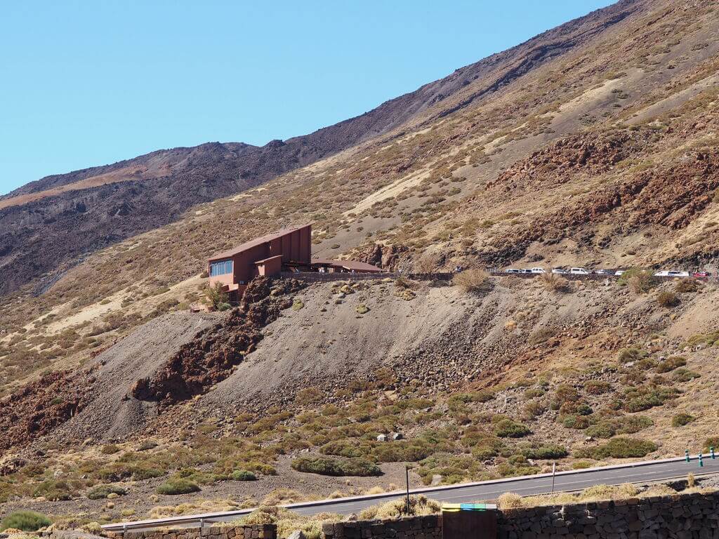 Base del teleférico del Teide