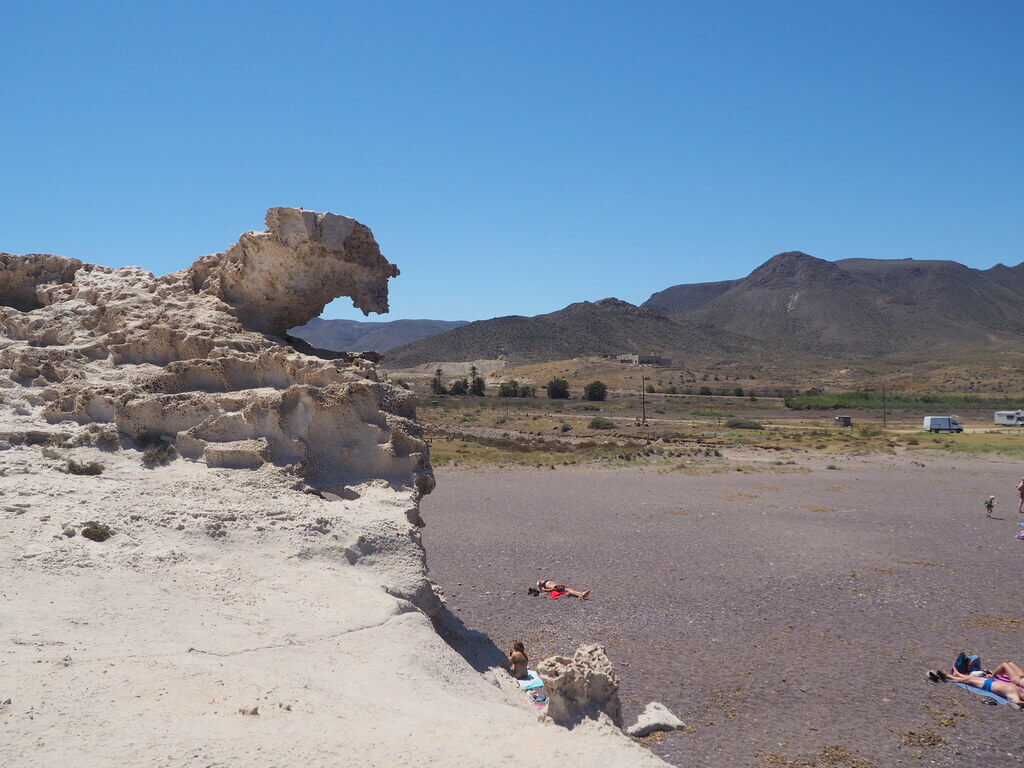 Playa del Arco, duna fósil