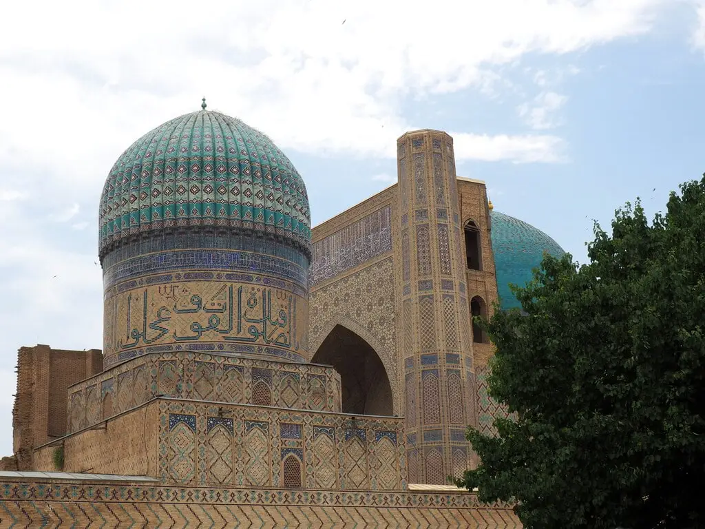 Mezquita Bibikhanum. Samarcanda