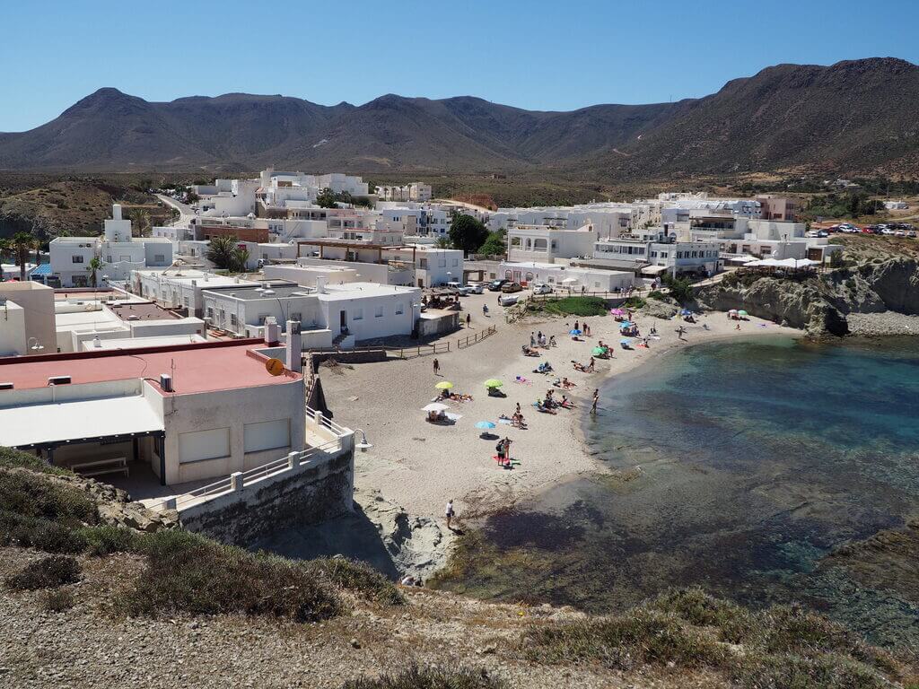 Una de las playas de La Isleta del Moro