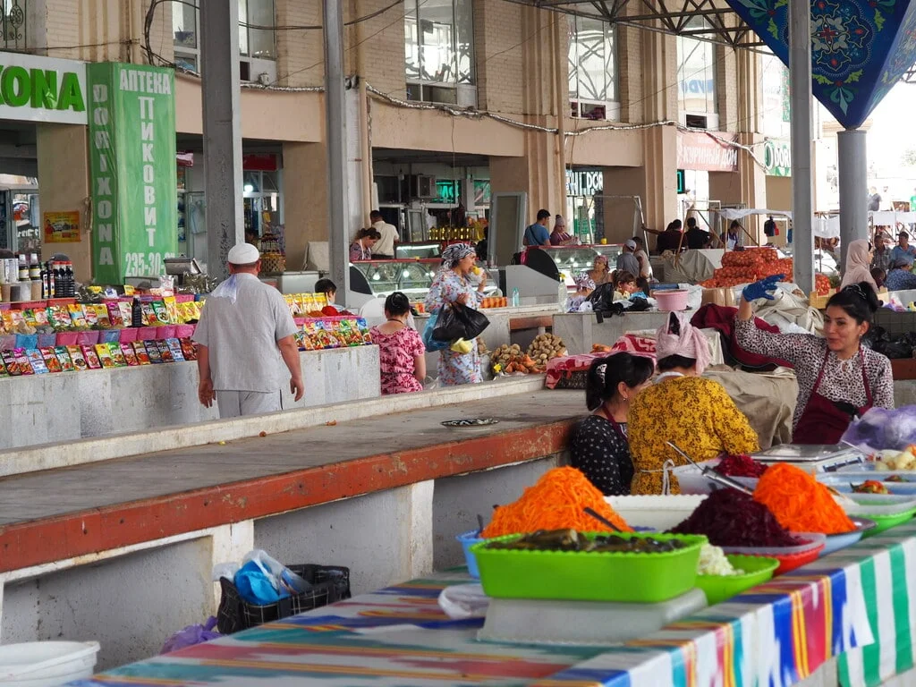 Mercado de Siyob, Samarcanda