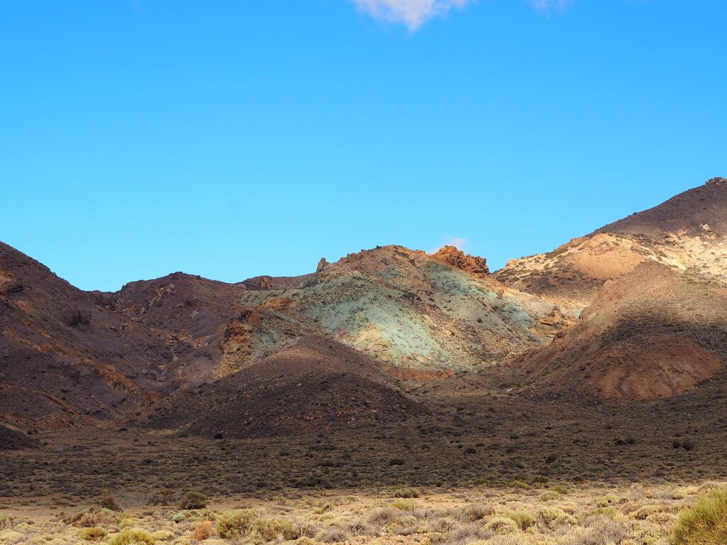 Los Azulejos desde el mirador del LLano de Ucanca