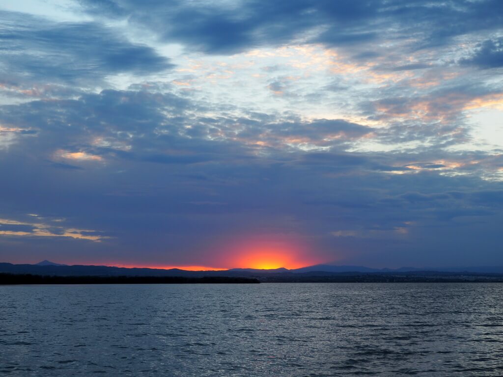 Atardecer en la Albufera