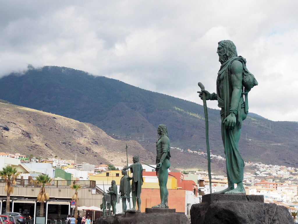 Los nueve menceyes guanches de Candelaria