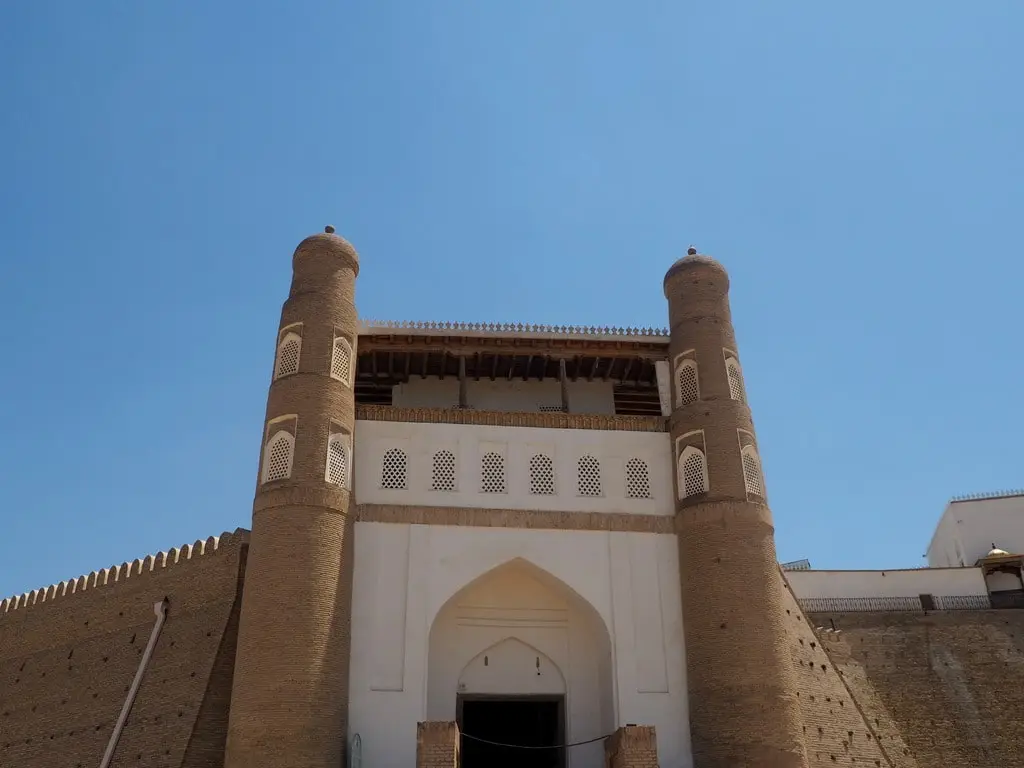 Puerta de entrada al Ark de Bujará
