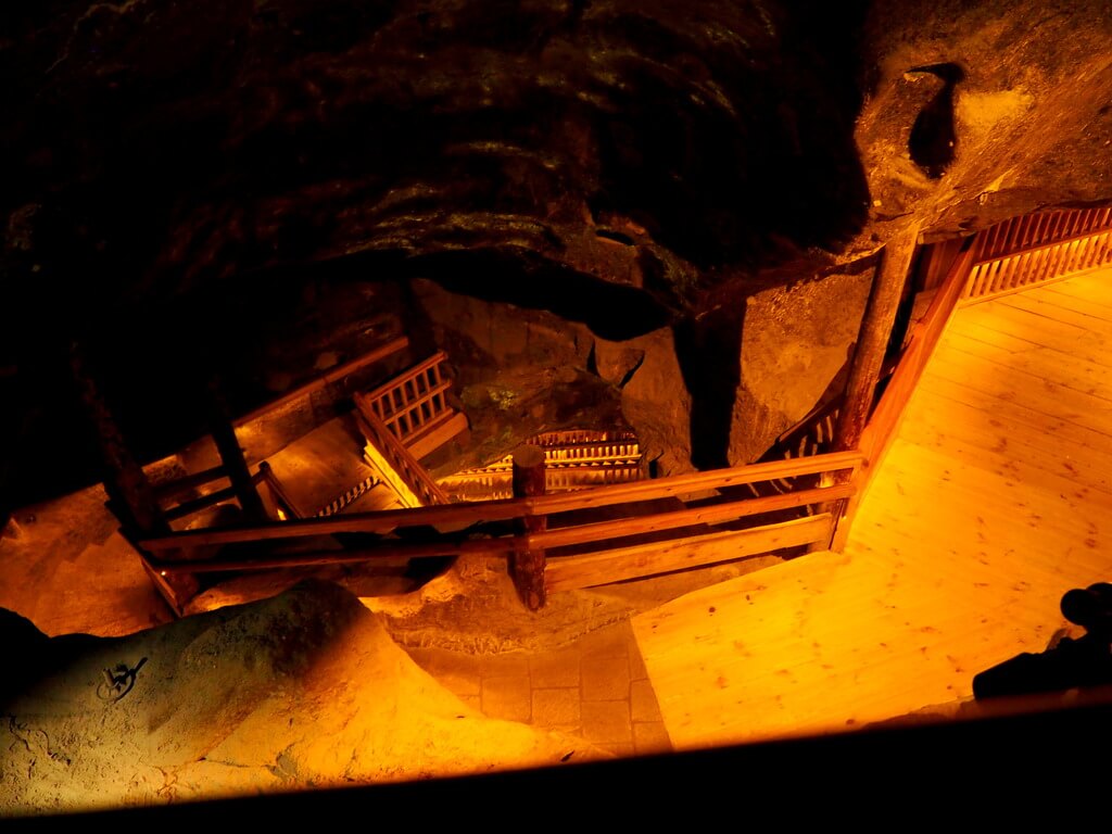 Interior de las minas