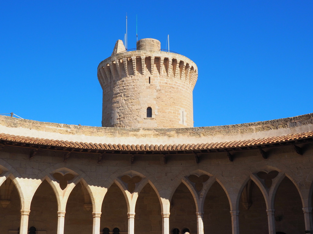 Patio interior Castillo de Bellver