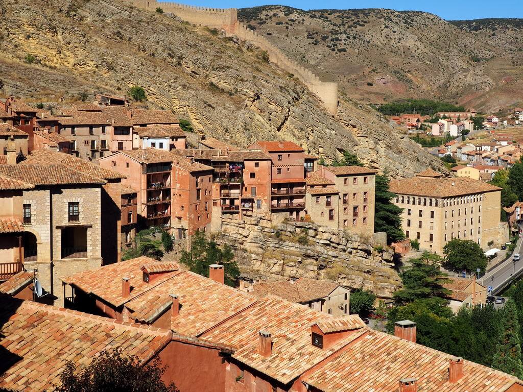 Albarracín desde el mirador de la catedral