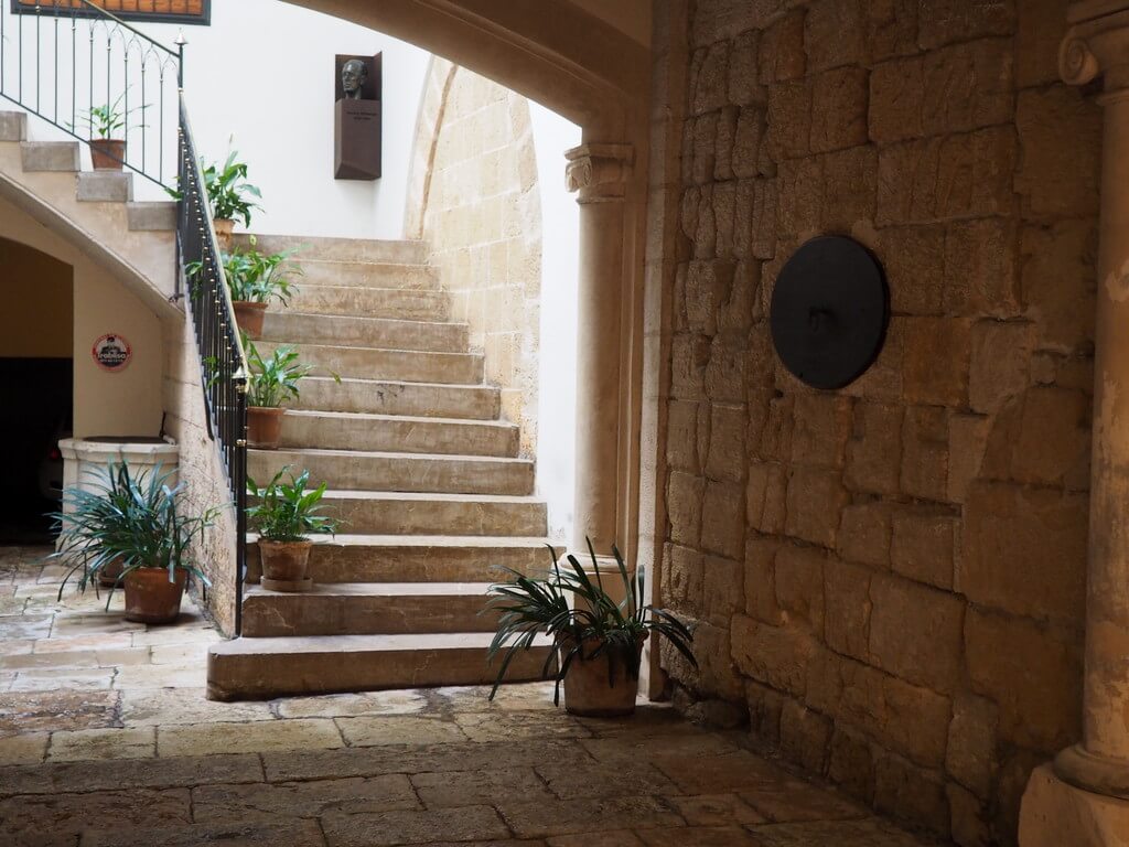 Patio mallorquín en el centro de Palma