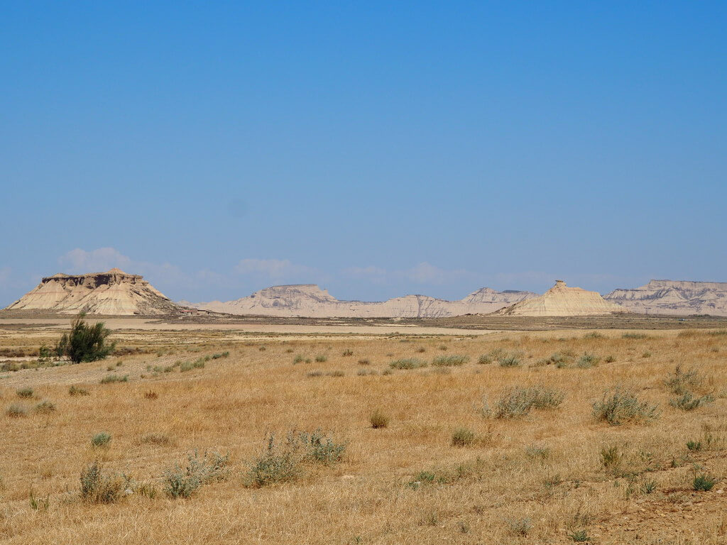 Panorámica de la Bárdena Blanca desde el mirador del parque