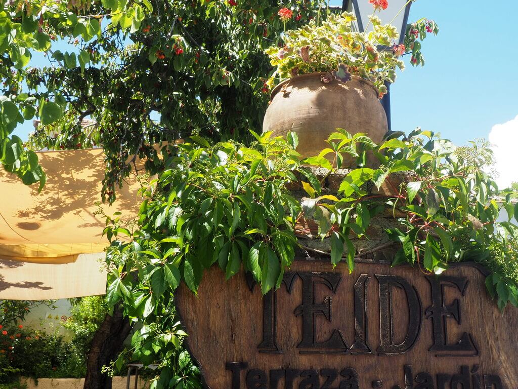 Puerta de entrada al Teide