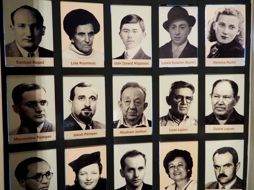 Judíos que trabajaron en la fábrica de Schindler durante la ocupación nazi de Polonia