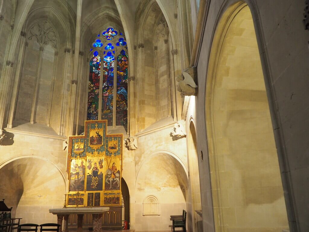 Interior de la Capilla de Santa Ana