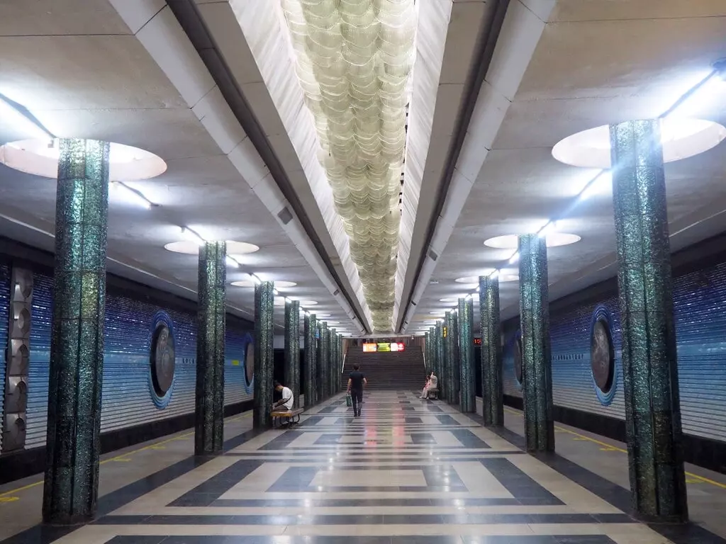 estaciones más bonitas del metro de Tashkent