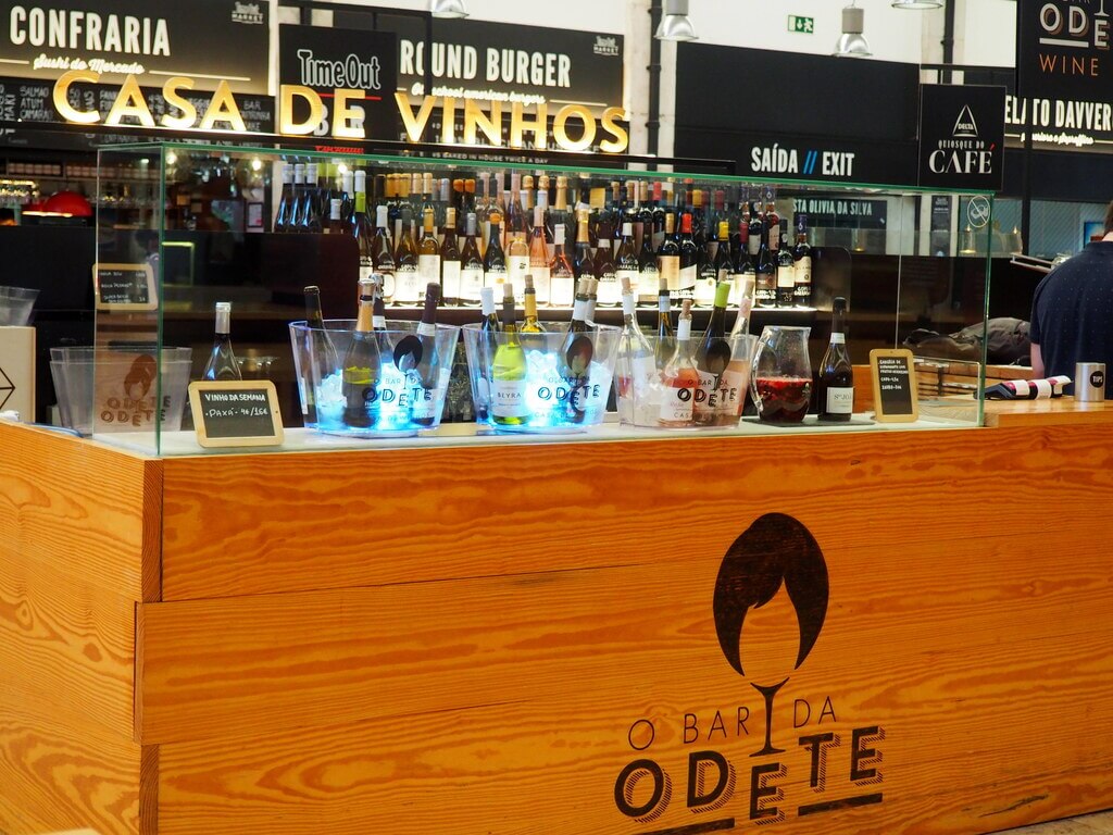 Vinos en el Mercado da Ribeira