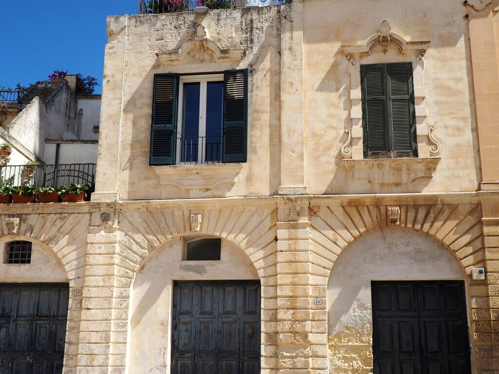 Fachada barroca en Lecce