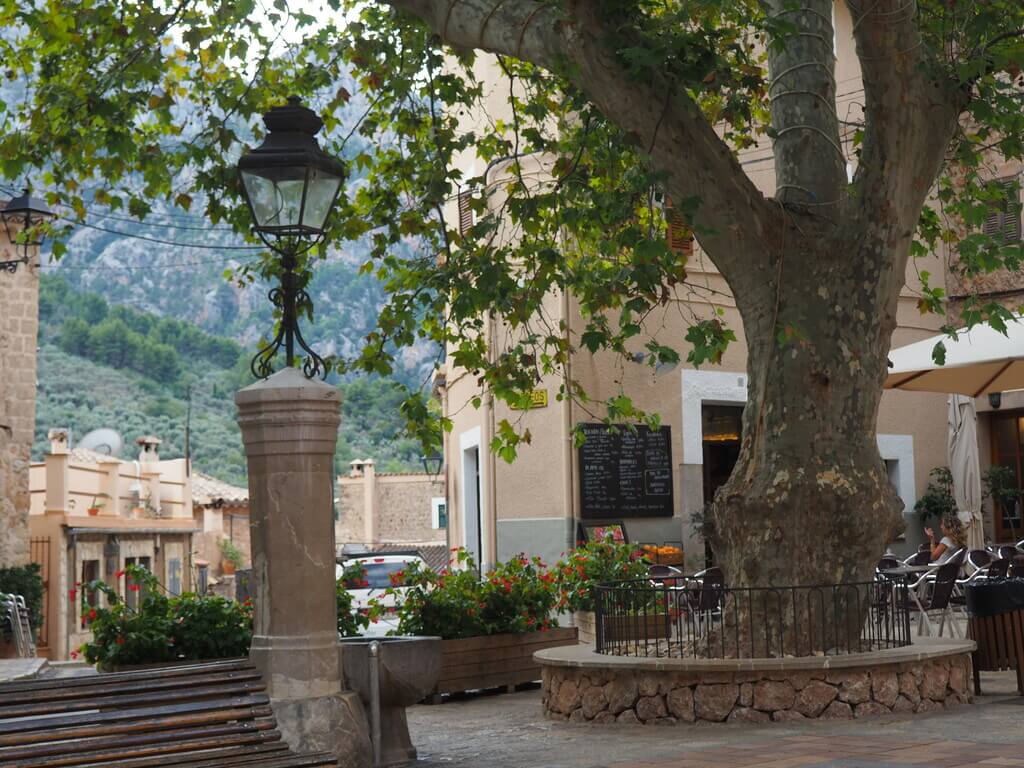 Plaza de España de Fornalutx