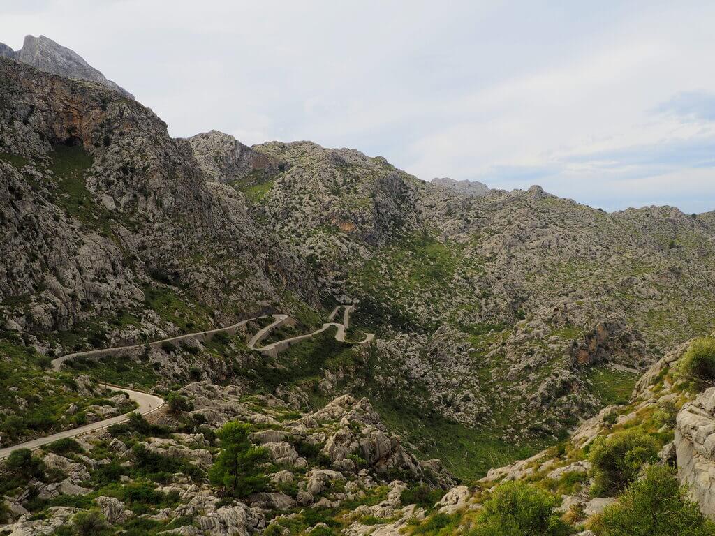 Ma-2141, carretera que conduce a Sa Calobra