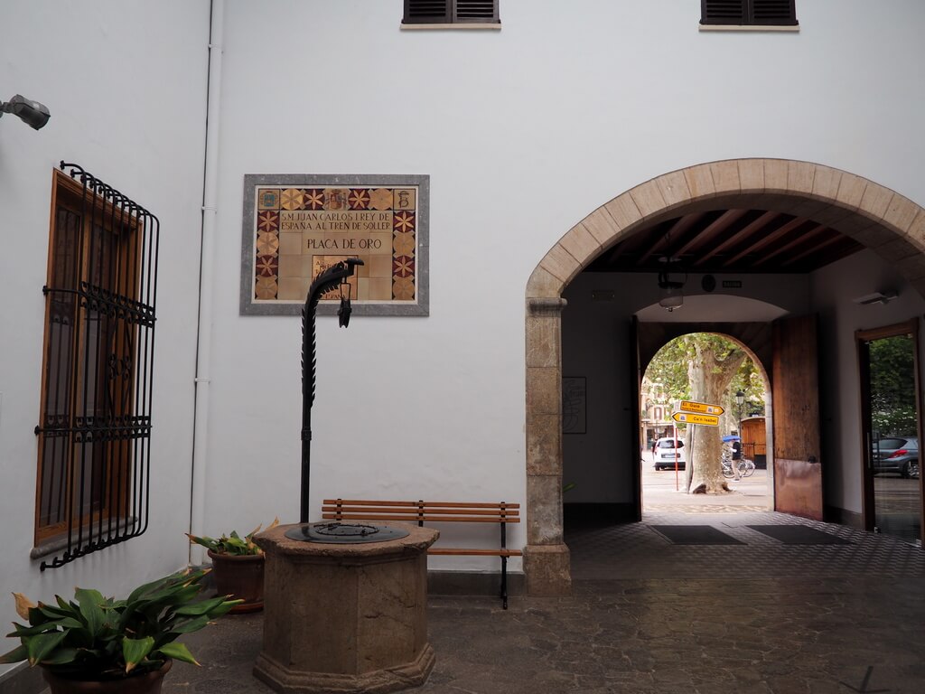 Interior de la Estación de Sòller