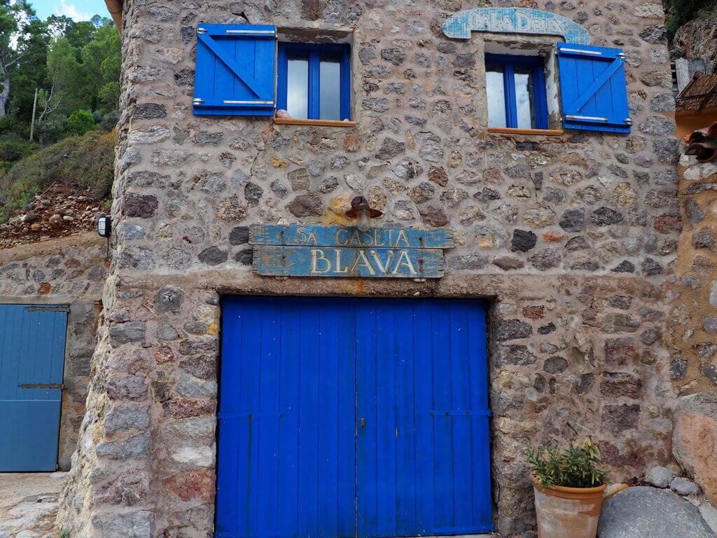 Casita en el embarcadero de Cala Deià