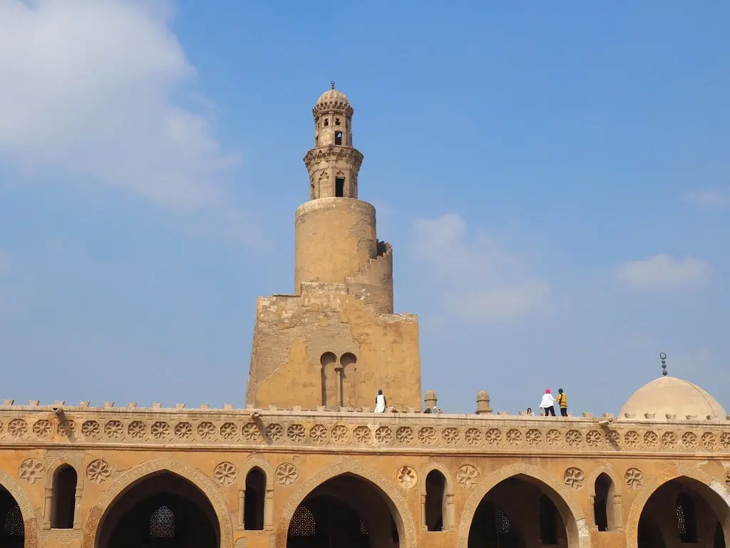 Minarete de la Mezquita de Ibn Tulun