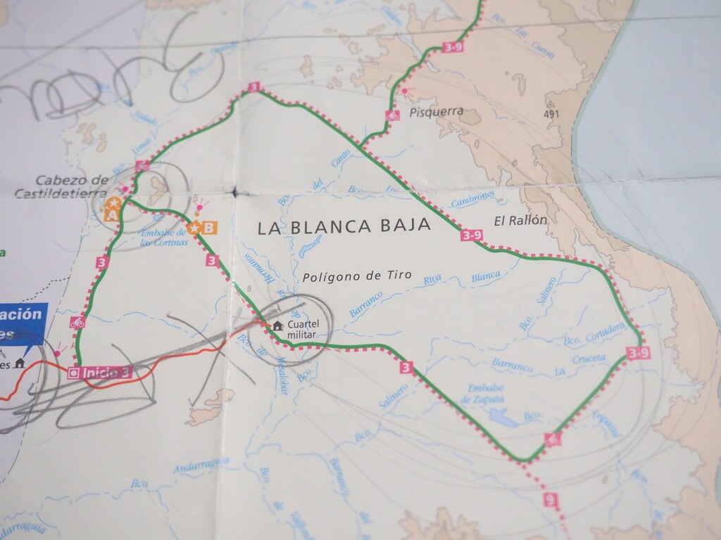 Ruta circular por la Bárdena Blanca