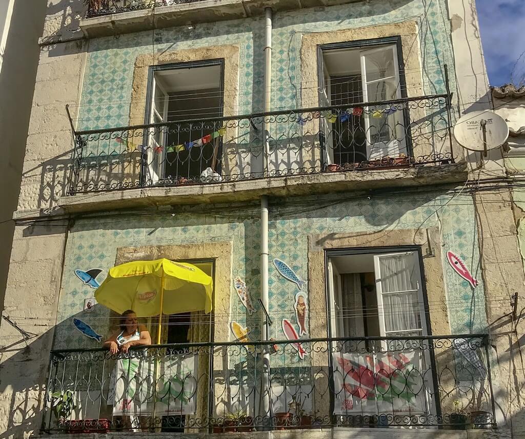 Fachadas con encanto en Lisboa