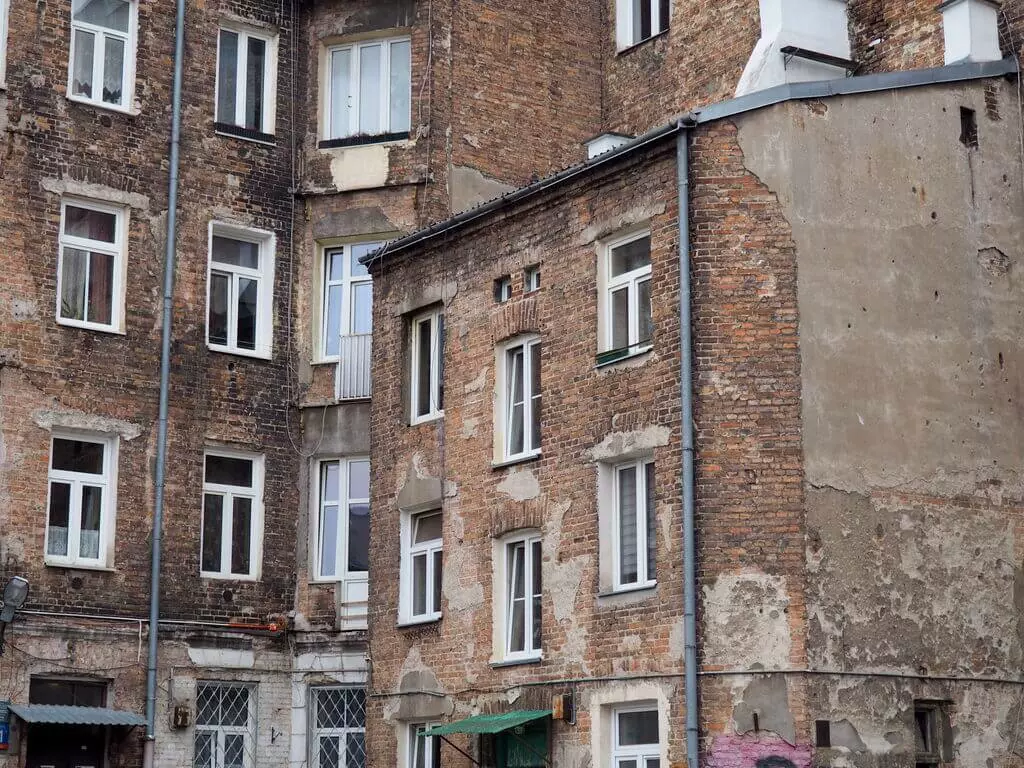 Uno de los edificios del barrio de Praga