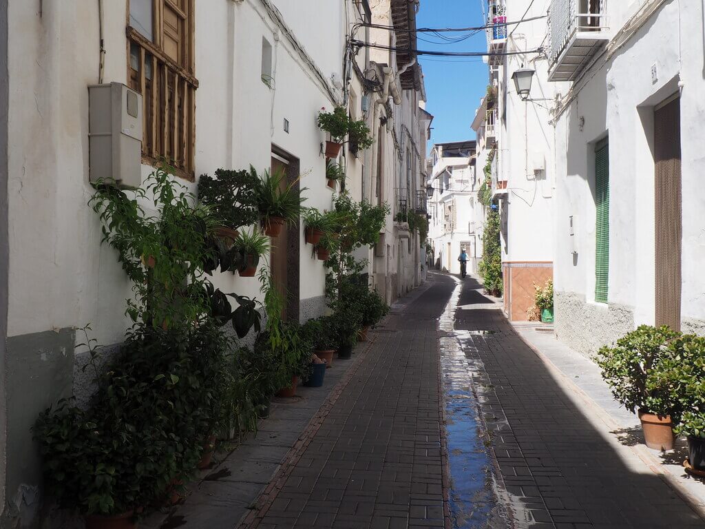 Calle principal del Hondillo, Lanjarón