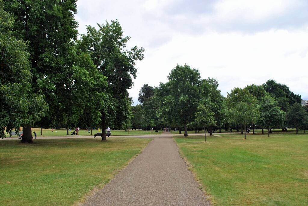 Caminando por Hyde Park