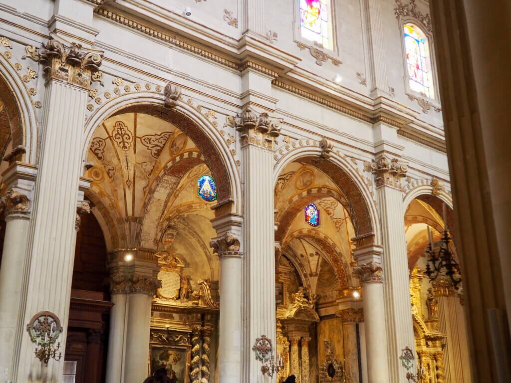 Interior de la Catedral de Lecce