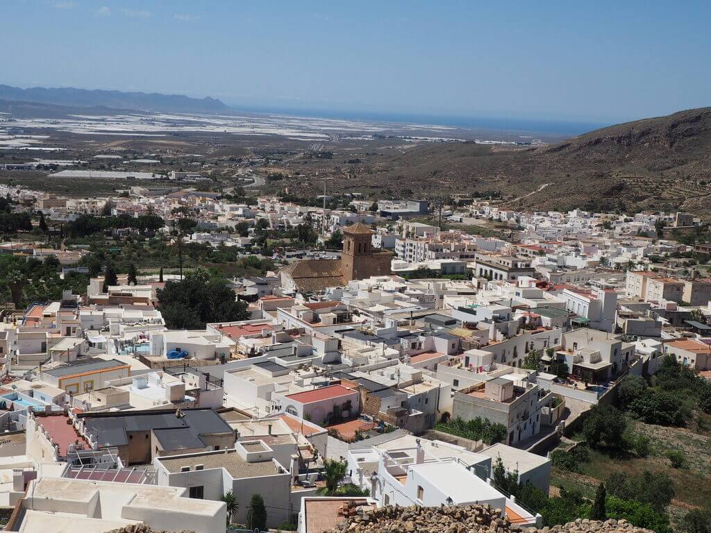 Níjar desde el mirador de la Atalaya