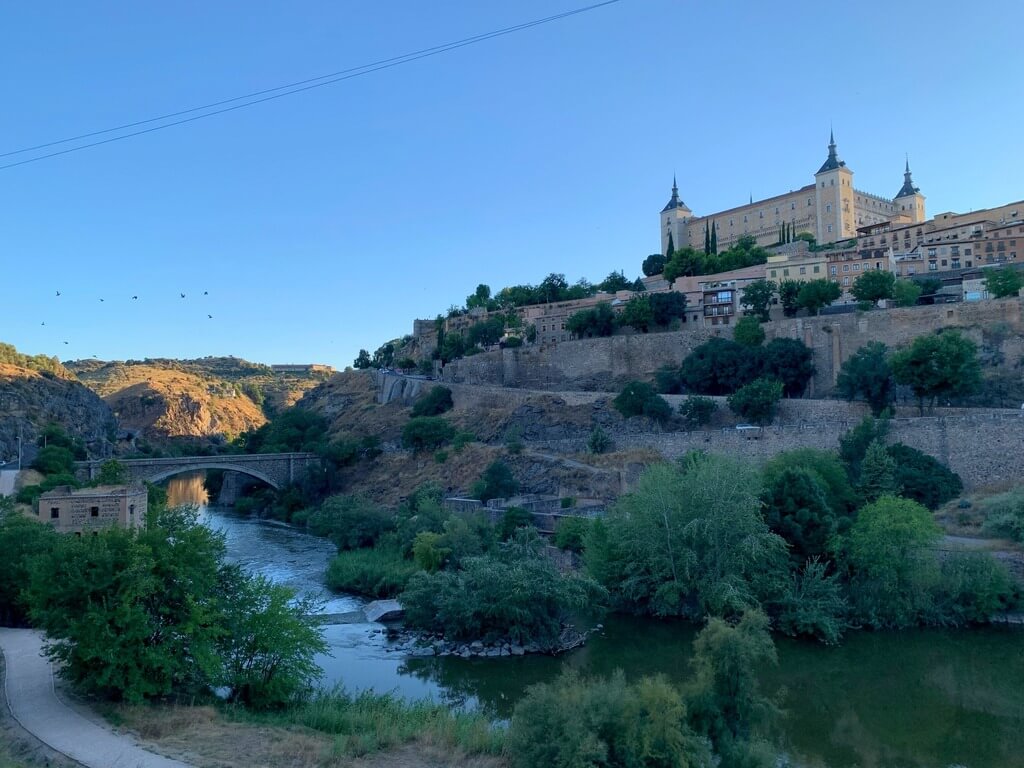 El Tajo y el Alcázar desde el mirador