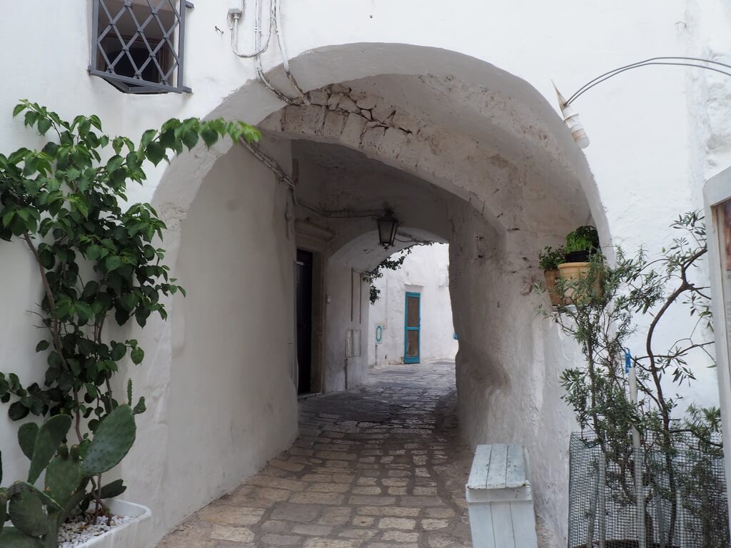 Calles blancas en Ostuni