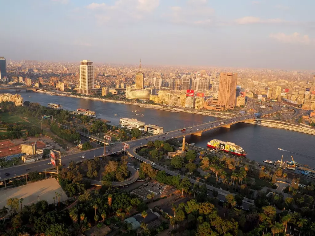 El Cairo desde las alturas