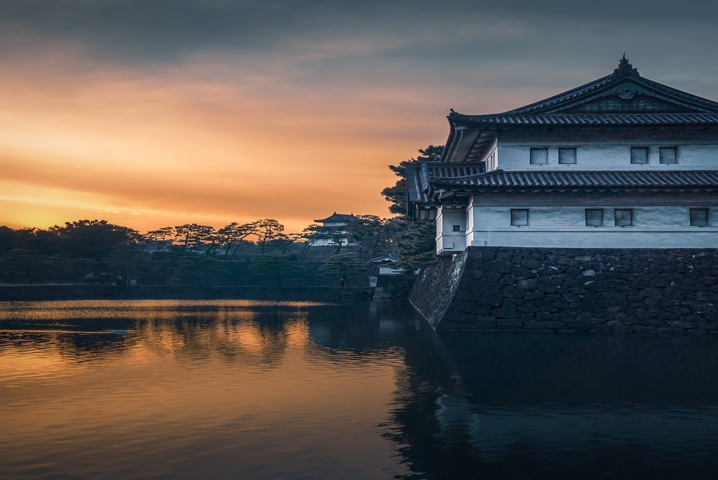 Palacio Imperial de Tokio. Fuente: pixabay
