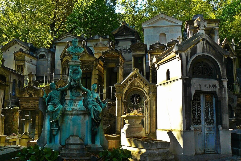 Tumbas en Père Lachaise