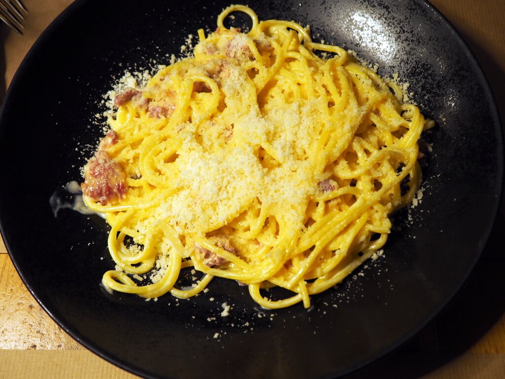 Espagueti carbonara