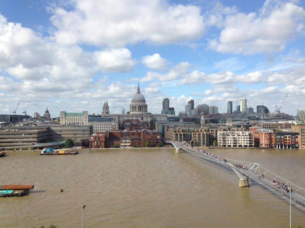 Catedral de Saint Paul desde la Tate Modern