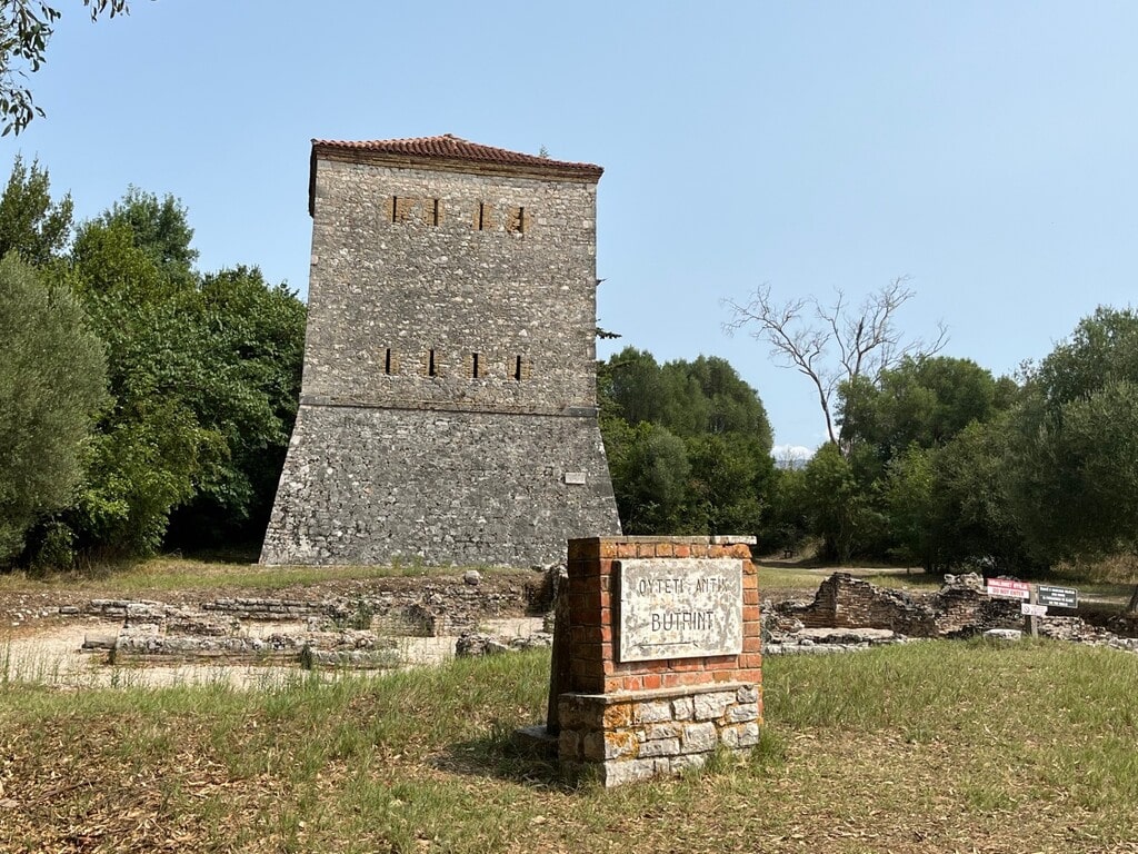 Torre veneciana de Butrinto