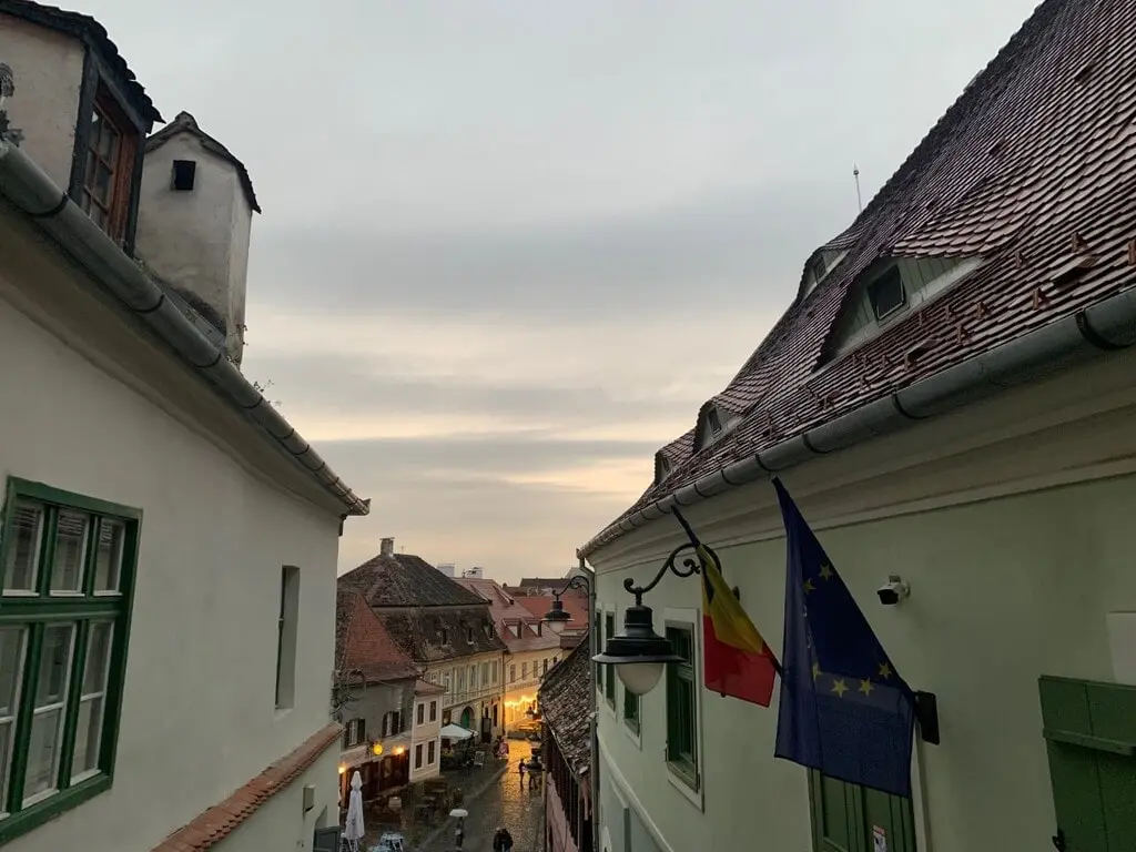 La Ciudad Baja de Sibiu